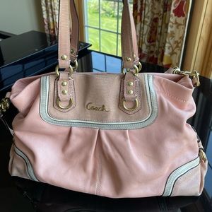 Pink Coach purse